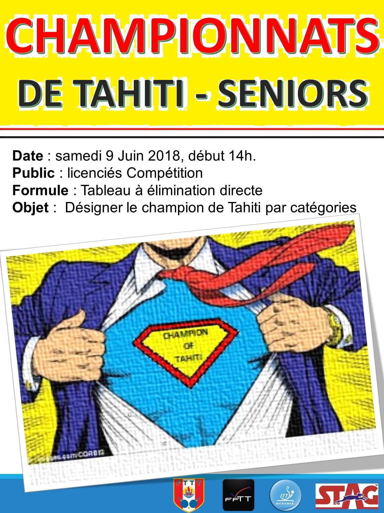 Championnats de Tahiti Seniors - 09.06.18